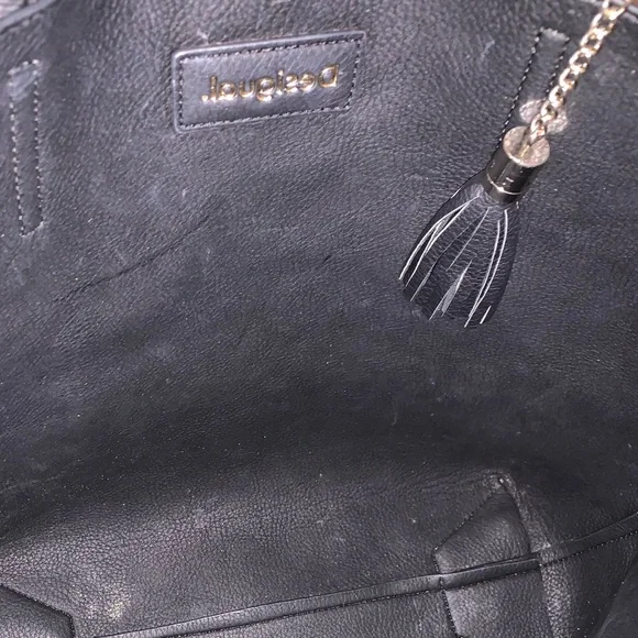 🔴DESIGUAL REVERSIBLE COLORFUL TOTE! USED ONCE! EXCELLENT PRE-LOVED CONDITION!! - Picture 5 of 7